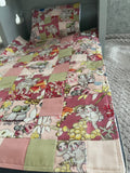 3 piece Bedding Set - May Gibbs Patchwork Quilt - Gumnut Babies B
