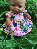 Dress Set - to suit 21cm Miniland Doll - Kasey Rainbow - Darcy