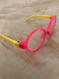 Doll Glasses - Clear lens - spectacle style - Classic - 2 Tone