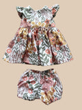 Dress Set - to suit 38cm Miniland Doll - Autumn Time