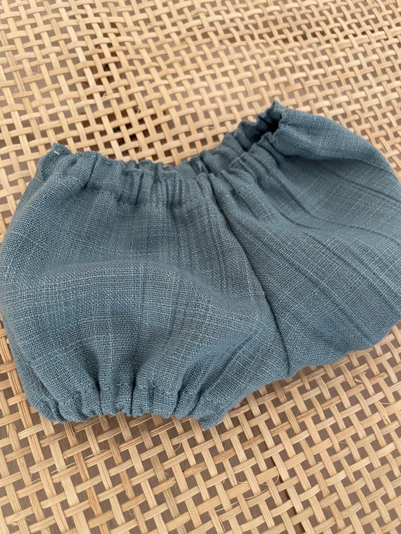 Bloomers - to suit 38cm Miniland Doll - Dusty Sky Blue