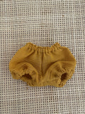 Bloomers - to suit 38cm Miniland Doll - Mustard