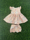 Dress Set - to suit 38cm Miniland Doll - Flopsy Mopsy Blush