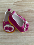 Mary Jane Shoes to suit 38cm Miniland Doll - Oxford - Hot Pink