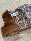 Vest - to suit 38cm Miniland Doll - Brown Faux Suede