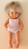 Underwear - Underpants to suit 38cm Miniland Doll - Peach