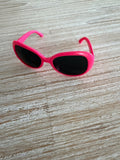 Doll Glasses - Tinted lens - Sunglasses style - Classic - Pink