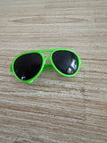 Doll Glasses - Aviators - Green