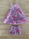 Dress Set - to suit 38cm Miniland Doll - Maxi - Liberty London - Betsy F