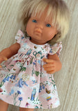 Dress Set - to suit 38cm Miniland Doll - Magic Faraway Tree Moon-Face