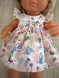 Dress Set - to suit 38cm Miniland Doll - Magic Faraway Tree Moon-Face