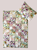 3 piece Bedding Set - Liberty London Patchwork Quilt G26
