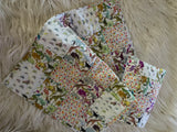 3 piece Bedding Set - Liberty London Patchwork Quilt - Queue for the Zoo