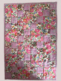 3 piece Bedding Set - Liberty London Patchwork Quilt A26