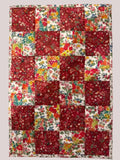 3 piece Bedding Set - Liberty London Patchwork Quilt D26