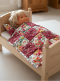 3 piece Bedding Set - Liberty London Patchwork Quilt D26