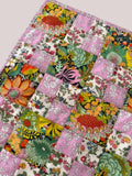 3 piece Bedding Set - Liberty London Patchwork Quilt E26