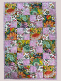 3 piece Bedding Set - Liberty London Patchwork Quilt E26