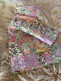 3 piece Bedding Set - Liberty London Patchwork Quilt - Multi J