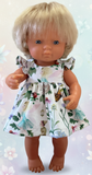 Dress Set - to suit 38cm Miniland Doll - Magic Faraway Tree Silky