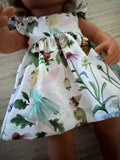 Dress Set - to suit 38cm Miniland Doll - Magic Faraway Tree Silky