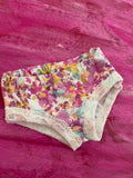 Underpants to suit 38cm Miniland Doll - Bright flowers - Summertime