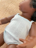 Underpants to suit 38cm Miniland Doll - Pointelle Blue