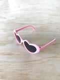 Doll Glasses - Hearts - candy Pink