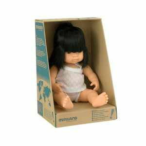 Miniland Doll - 38cm Asian Girl