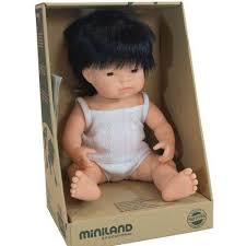 Miniland Doll - 38cm Asian Boy