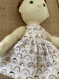 Dress Set - to suit Dinkum Doll by Ollie Ella - Sunkissed Rainbows