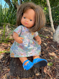Dress Set - to suit 38cm Miniland Doll - Summer Dazed Colour
