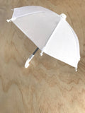 Doll Umbrella - White