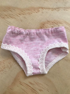 Underpants to suit 38cm Miniland Doll - Pink