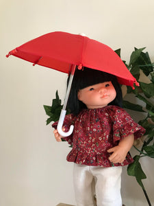 Doll Umbrella - Red