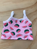 Singlet to suit 38cm Miniland Doll - Watermelons