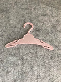 Dolls Clothes Hanger - Baby Pink